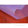 Alfombra para alfombra silla de material de PVC transparente